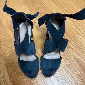 Cos Womens Heels Navy